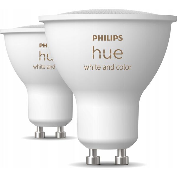 Signify Philips Hue White & Col. Amb. GU10 Doppelpack 2x350lm*