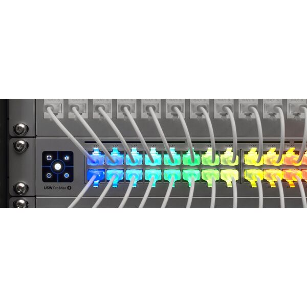 Ubiquiti UACC-Cable-Patch-EL-1M-W kabel sieciowy Półprzezroczysty, Biały Cat6