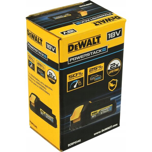 Dewalt 18v xr akumulator powerstack 1.7ah gfn