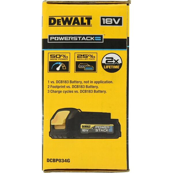Dewalt 18v xr akumulator powerstack 1.7ah gfn