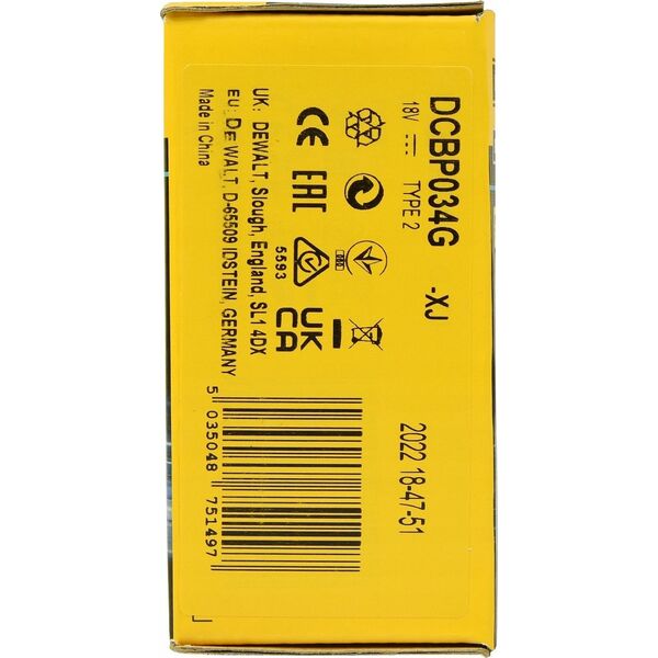 Dewalt 18v xr akumulator powerstack 1.7ah gfn