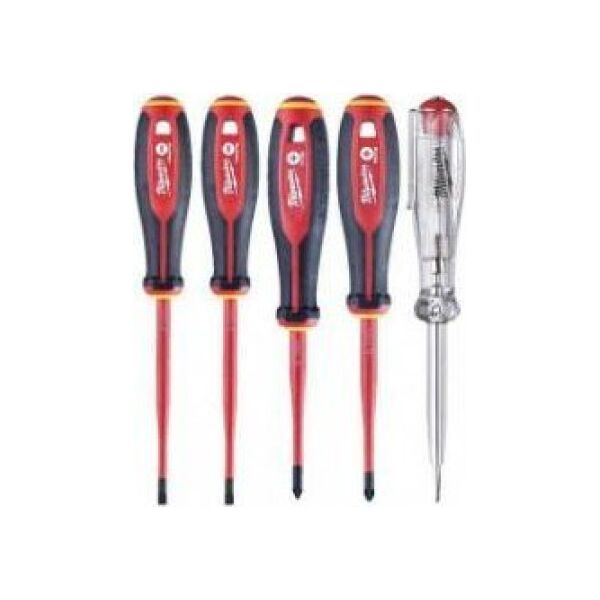 Milwaukee MILWAUKEE VDE SCREWDRIVERS SET 5 pcs.