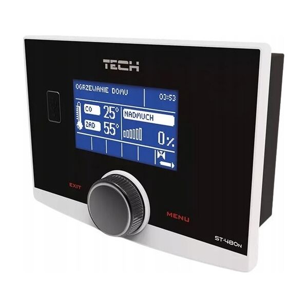 Tech Sterownik do kotła z podajnikiem ST-480 N