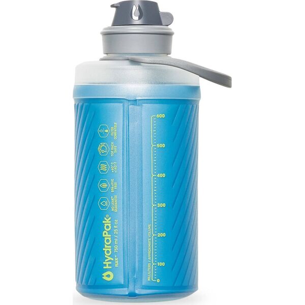 HydraPak Butelka turystyczna HydraPak Flux 750 ml - Tahoe Blue Uniwersalny