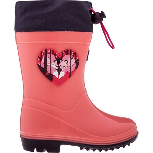 Bejo Dziecięce kalosze Bejo Kai Wellies Kids salmon rose/winter bloom rozmiar 25