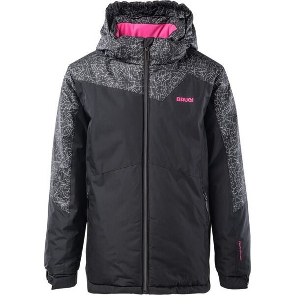 Brugi Dziecięca kurtka ocieplana Brugi 1aia 1aia/tm37/1c/500 500-black rozmiar 146/152