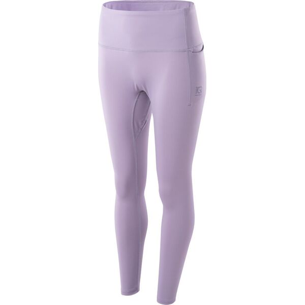IQ Damskie legginsy oddychające szybkoschnące trening fitness bieganie IQ Lemini Wmns fioletowe rozmiar L