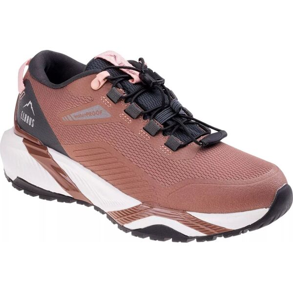 Buty trekkingowe damskie Elbrus Damskie buty Elbrus FAREN WP GR WO'S dark rose/asphalt/peach amber rozmiar 39