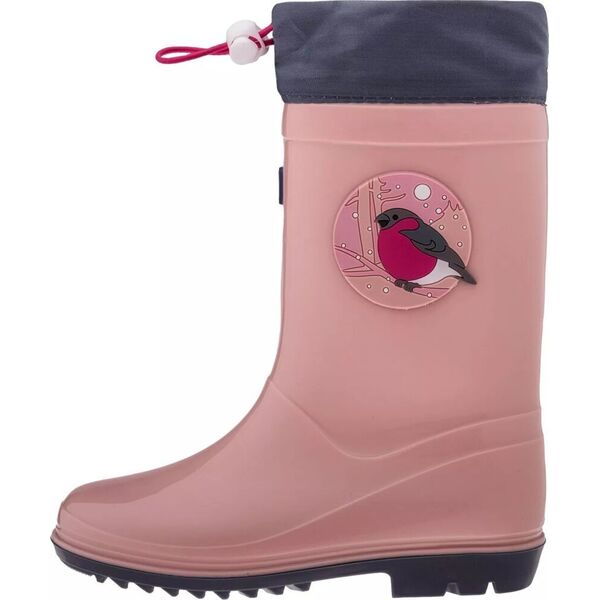 Bejo Dziecięce kalosze Bejo KAI WELLIES JR M000177344 silver pink/folkstone gray rozmiar 34