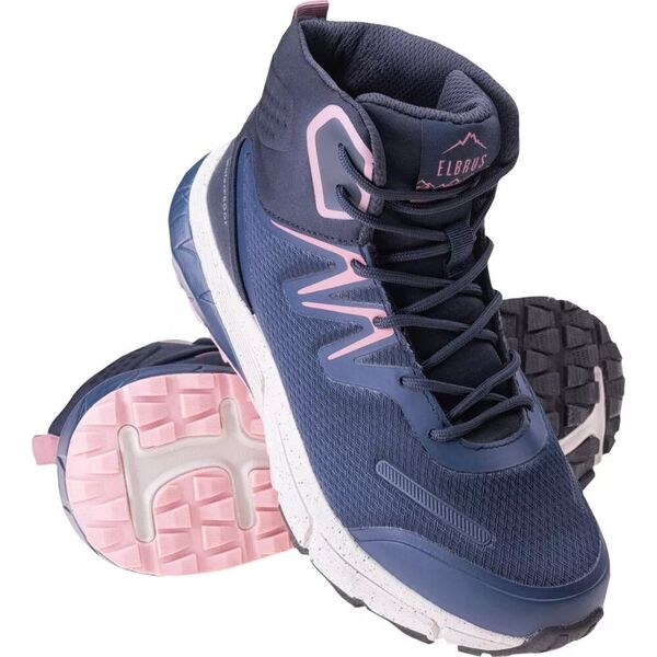 Buty trekkingowe damskie Elbrus Damskie buty Elbrus ESTON MID WP WO'S M000144094 midnight navy/ash rose rozmiar 36