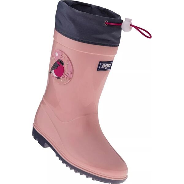 Bejo Dziecięce kalosze Bejo KAI WELLIES JR M000177344 silver pink/folkstone gray rozmiar 30