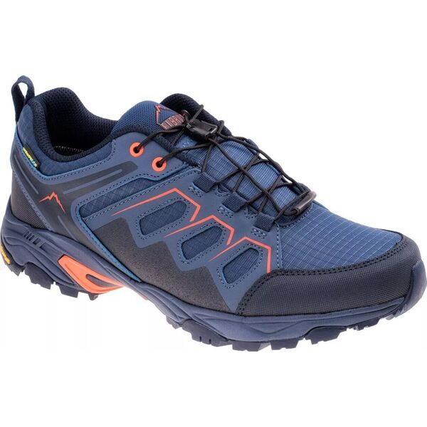 Buty trekkingowe męskie Elbrus Męskie buty Elbrus EUREN LOW WP V M000215598 dress blues/tangerine tango rozmiar 41