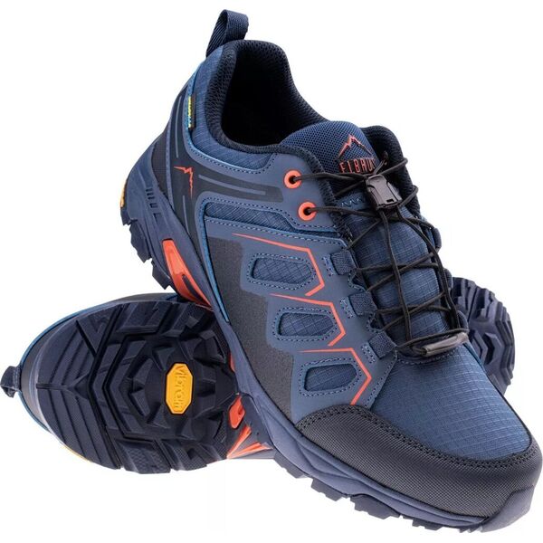 Buty trekkingowe męskie Elbrus Męskie buty Elbrus EUREN LOW WP V M000215598 dress blues/tangerine tango rozmiar 41