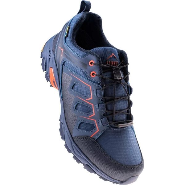 Buty trekkingowe męskie Elbrus Męskie buty Elbrus EUREN LOW WP V M000215598 dress blues/tangerine tango rozmiar 41
