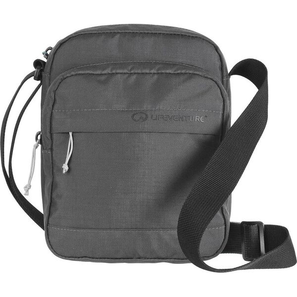 Lifeventure Saszetka Lifeventure Recycled RFiD Shoulder Bag - grey Uniwersalny