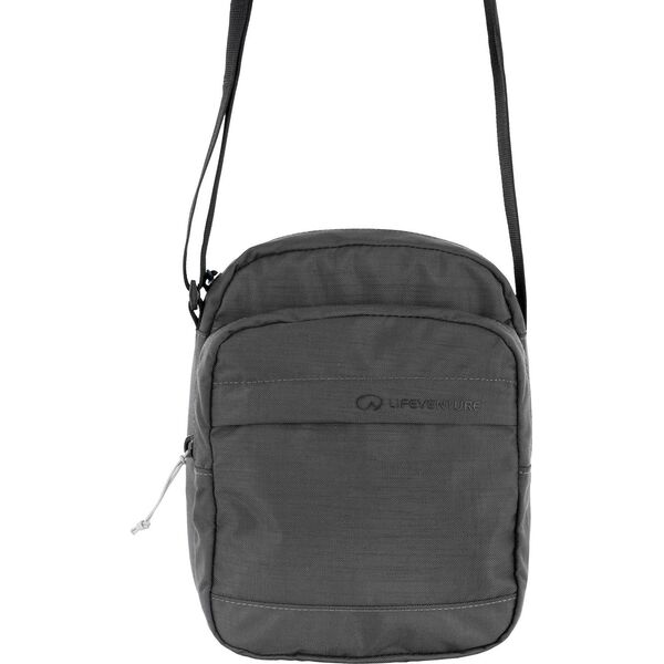 Lifeventure Saszetka Lifeventure Recycled RFiD Shoulder Bag - grey Uniwersalny