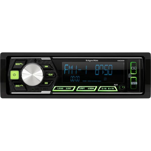 Radio samochodowe Kruger&Matz Radio samochodowe Kruger&Matz KM2009 Bluetooth USB AUX SD RDS