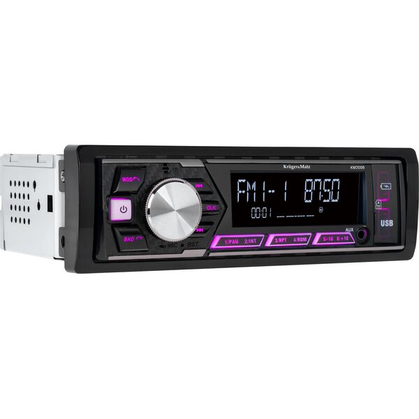 Radio samochodowe Kruger&Matz Radio samochodowe Kruger&Matz KM2009 Bluetooth USB AUX SD RDS