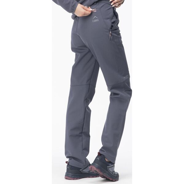 Elbrus Damskie spodnie turystyczne trekkingowe techniczne softshell Elbrus Magnus Wo's membrana 10000 rozmiar XS