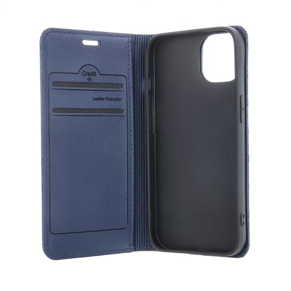 Smart Caro case for Xiaomi Note 14 Pro 5G / Xiaomi Note 14 Pro Plus 5G navy blue 5906961959171