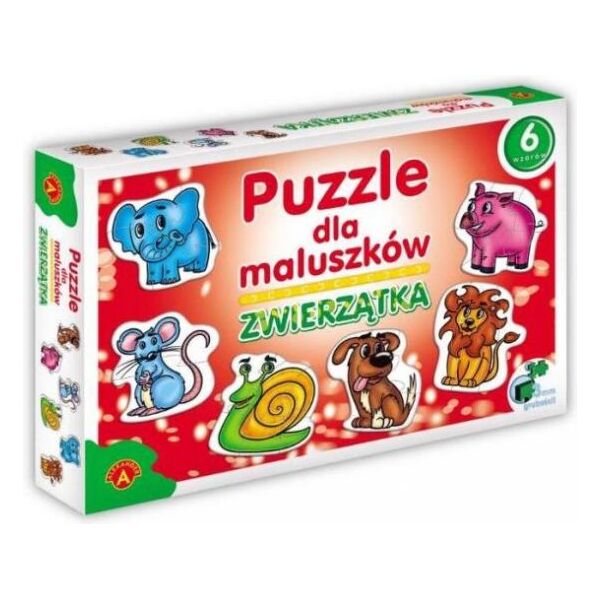 Alexander Puzzle dla maluszków - Zwierzątka (0535)