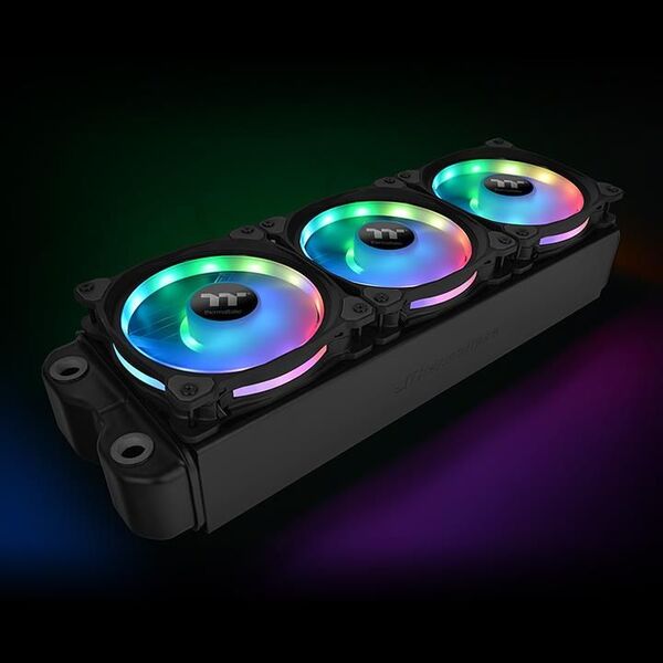 Wentylator Thermaltake Riing Duo 12 RGB 3-pack + Hub (CL-F073-PL12SW-A)