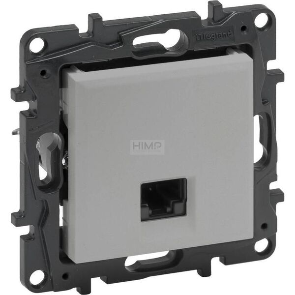 Legrand Gniazdo teleinformatyczne Legrand Niloe Step 863359 RJ45 kat. 5e UTP pojedyńcze aluminium