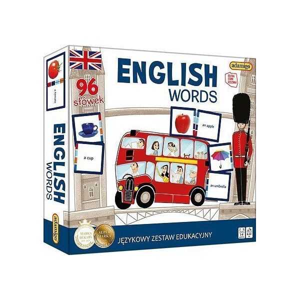Adamigo English words - językowy zestaw edukacyjny