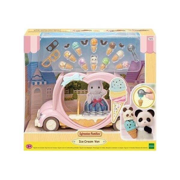 Epoch SYLVANIAN WESOLY SAMOCHOD Z LODAMI 5651 WB6
