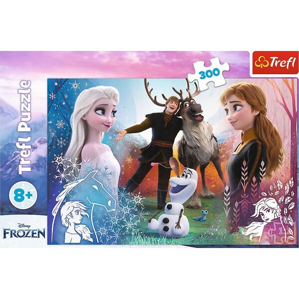 Trefl Puzzle 300el Magiczny czas. Frozen 2. Kraina Lodu 2. 23006 Trefl p8