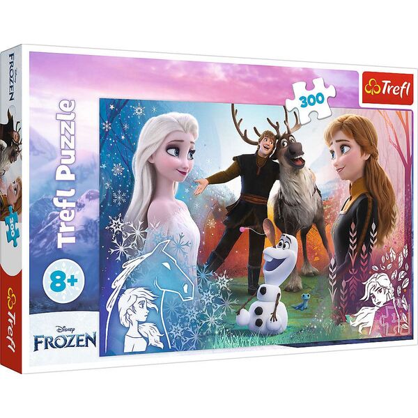 Trefl Puzzle 300el Magiczny czas. Frozen 2. Kraina Lodu 2. 23006 Trefl p8