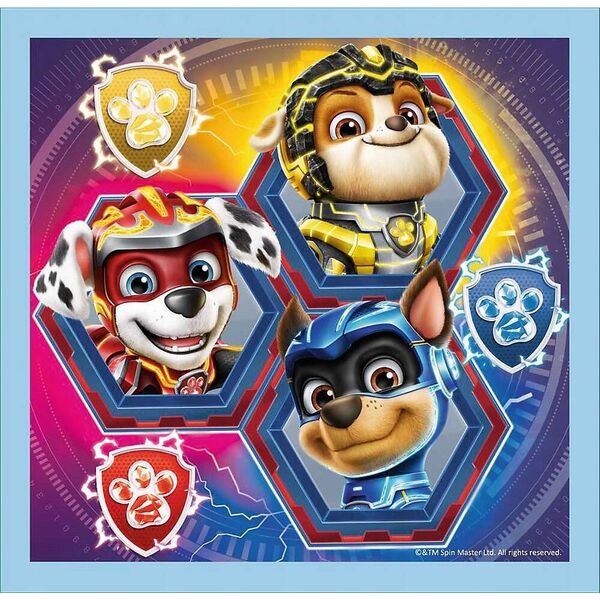 Trefl PUZZLE 3W1 TREFL MOC MIGHTY PUPS PAW PATROL PUD