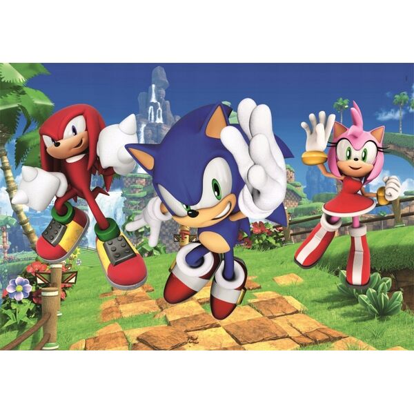 Clementoni Puzzle 104 elementy Maxi Sonic