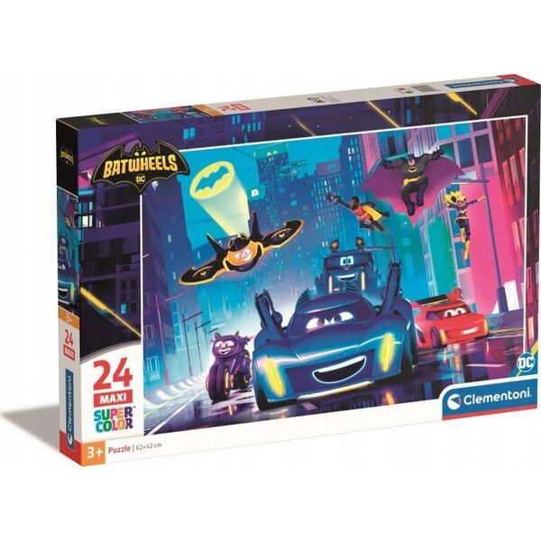 Clementoni Puzzle 24 elementy Maxi Batwheels