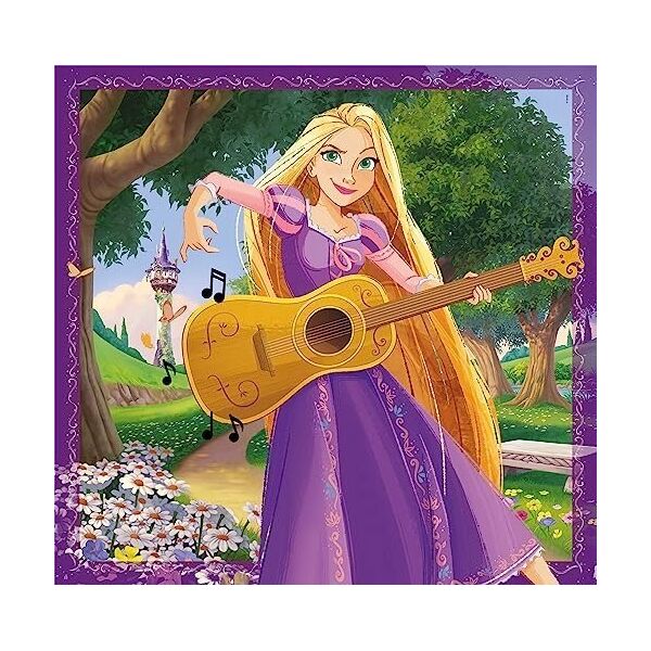 Clementoni Clementoni Puzzle 3x48el SuperColor square Disney Princess. Księżniczki 25304