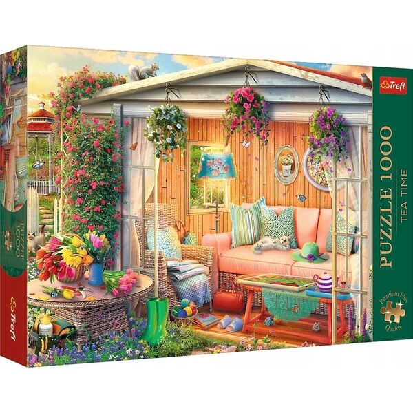 Trefl Puzzle 1000el Premium Plus Tea time Moje ulubione miejsce 10801