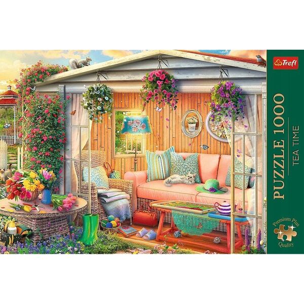 Trefl Puzzle 1000el Premium Plus Tea time Moje ulubione miejsce 10801