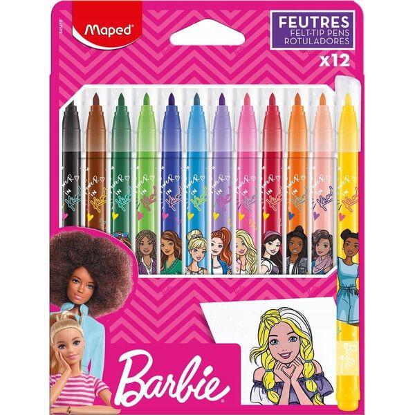 Maped *****CREATIV flamastry Barbie 845418