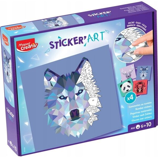 Maped *****CREATIV StickerArt przyklejanie po num.907055