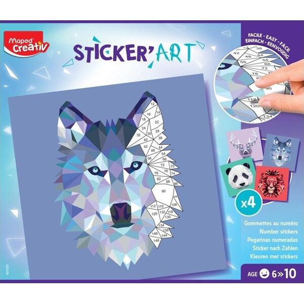 Maped *****CREATIV StickerArt przyklejanie po num.907055