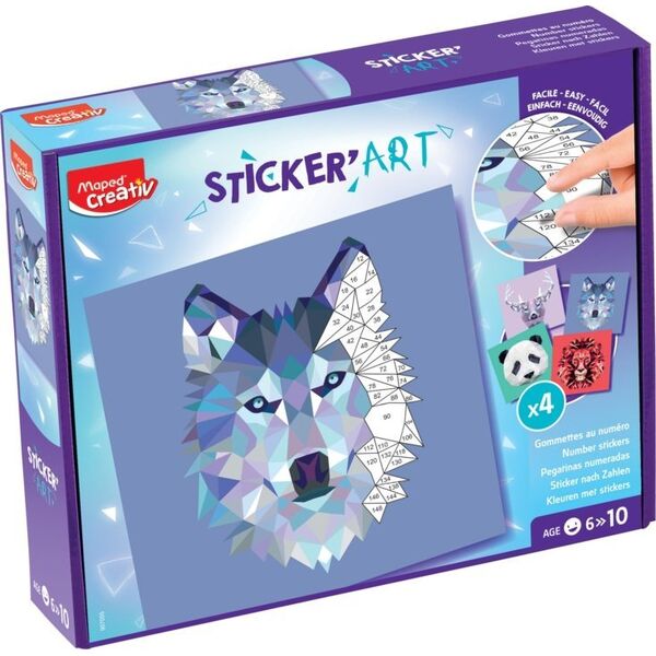 Maped *****CREATIV StickerArt przyklejanie po num.907055