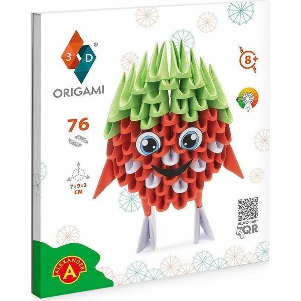 Alexander Origami 3D Truskawka / Strawberry 28270