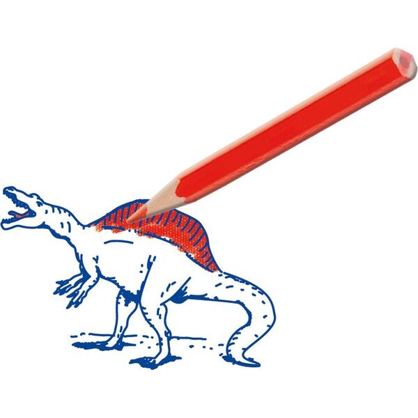 SES SES Pieczątki+kredki Dinozaury 14919 49192