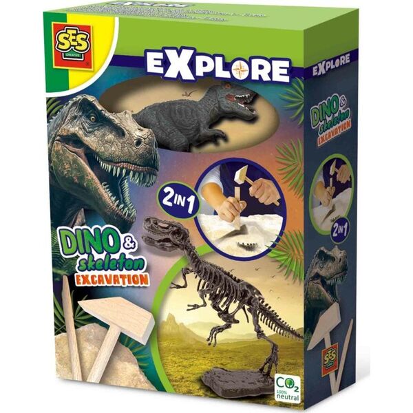 SES SES Skamielina dinozaura 2w1 Trex 25092 50928