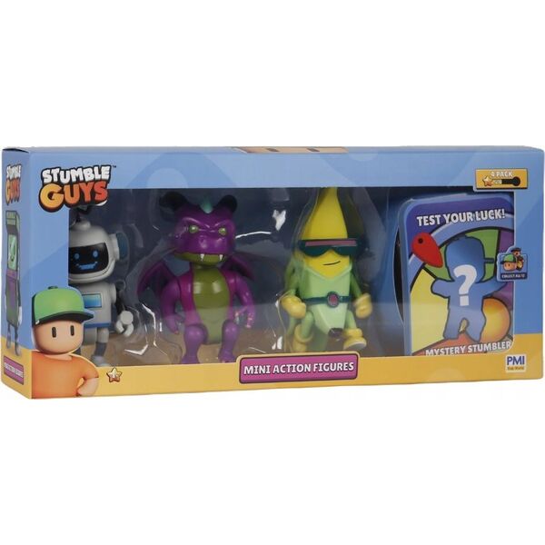 Figurka P.M.I STUMBLE GUYS S2 MINI ACTION FIGURES - 4 PACK VER.B