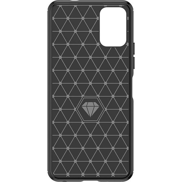 Hurtel Etui silikonowe Carbon Case do Nokia C32 - czarne