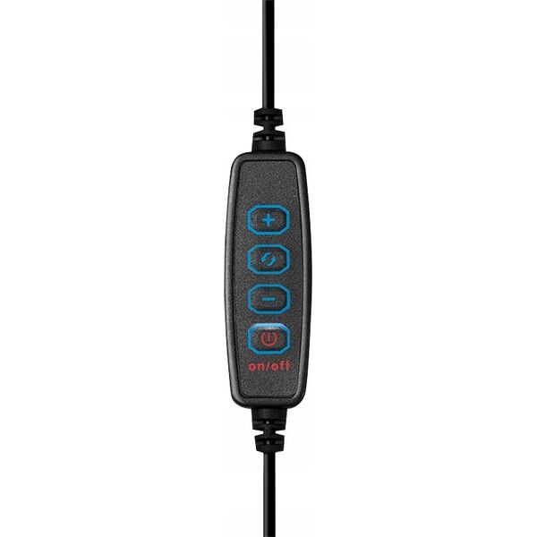 Lampa pierścieniowa LogiLink LogiLink Smartphone-Ringlicht-Klemmhalterung, DM  8.5cm