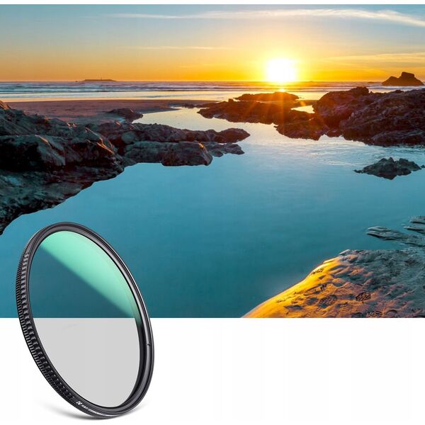 Filtr Kf FILTR Polaryzacyjny CPL K&F CONCEPT NANO-X Ultra-Low Reflection 40.5mm / KF01.2470