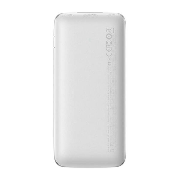Powerbank Baseus Bipow Pro 10000mAh, 2xUSB, USB-C, 20W (white) 6932172610838