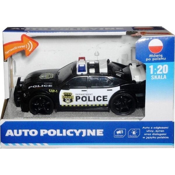 Swede Auto z polskim modułem głosowym i ze światłem